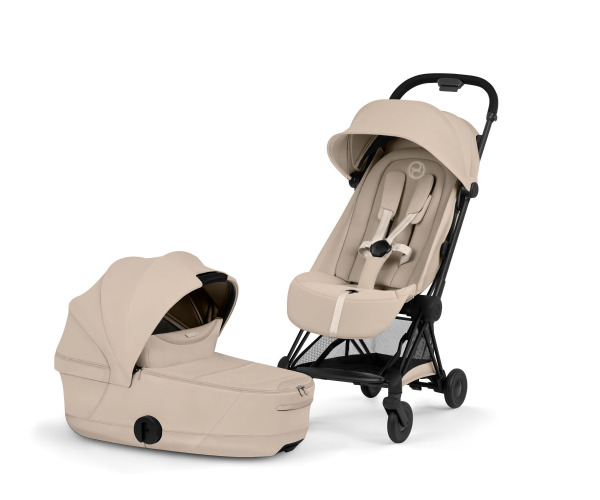 CYBEX Platinum COYA 2026 2in1 �sszecsukhat� m�zeskos�rral - Style Cozy Beige/Matt black